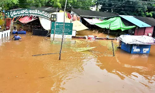 Budameru Canal Flood: NDRF, SDRF Deployed