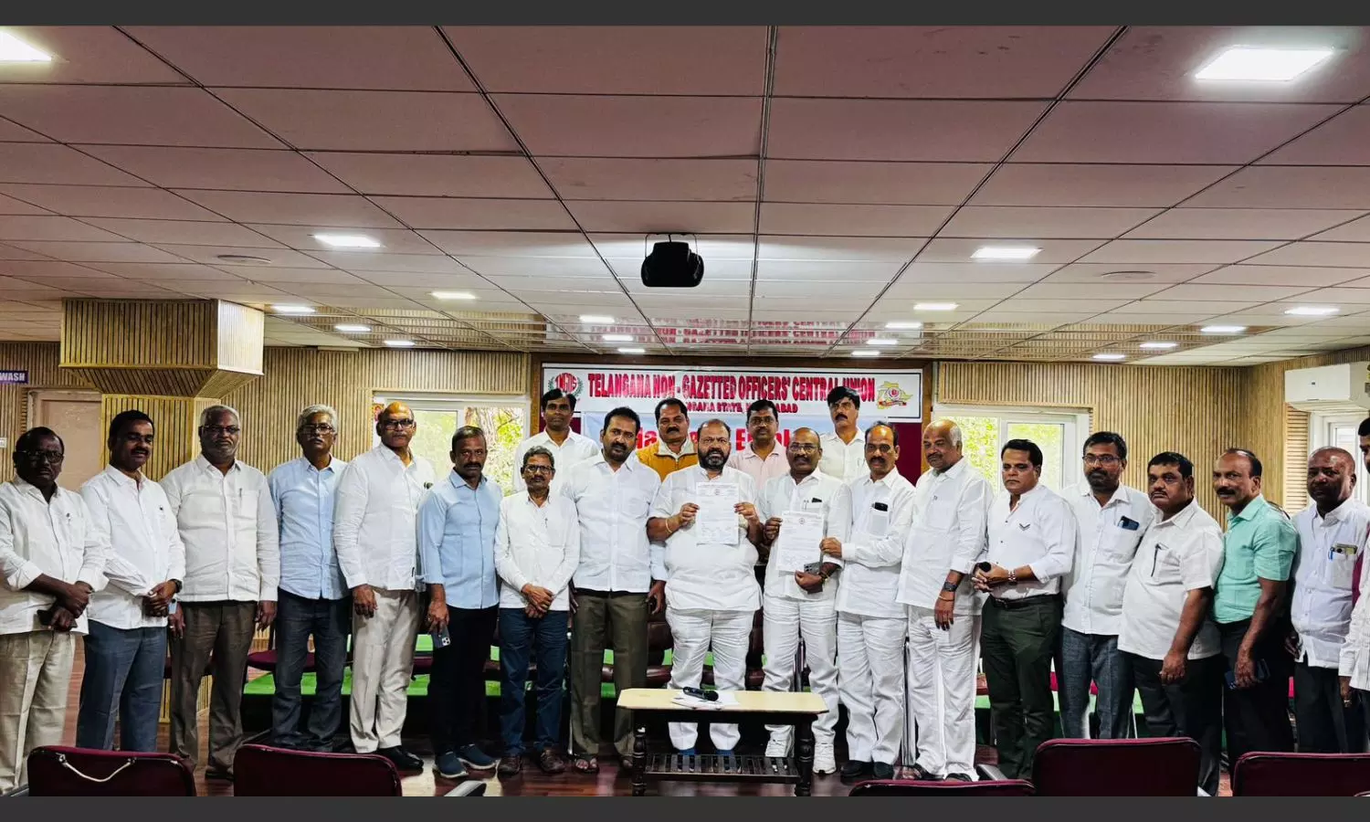 Telangana Employees JAC announce one-day basic pay as contribution to CMRF Telangana Employees JAC announce one-day basic pay as contribution to CMRF