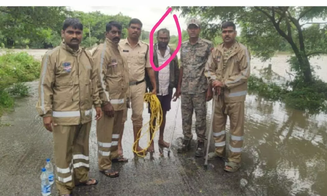 Medak Police Appreciated for Saving Villager DGP Appreciates Medak Police