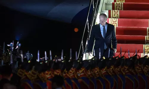Russia President Putin visits Mongolia defying international warrant for arrest
