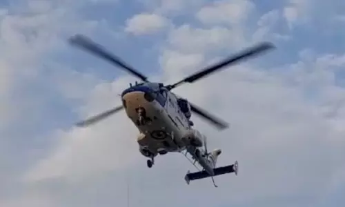 Coast Guard chopper crashes into Arabian sea; 3 crew members missing