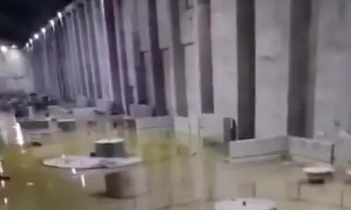 Vattem Pump House Too Goes Underwater