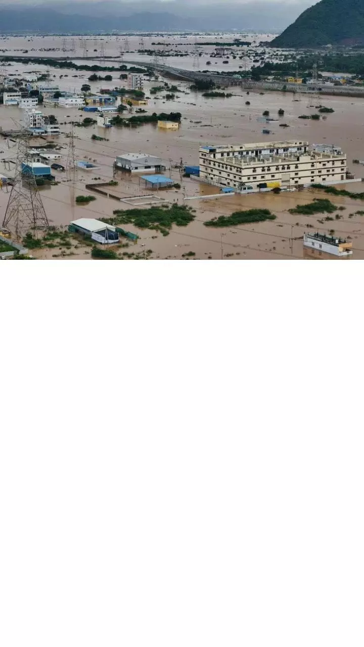 Vijayawada Floods: Five unseen pictures of rain inundated AP city