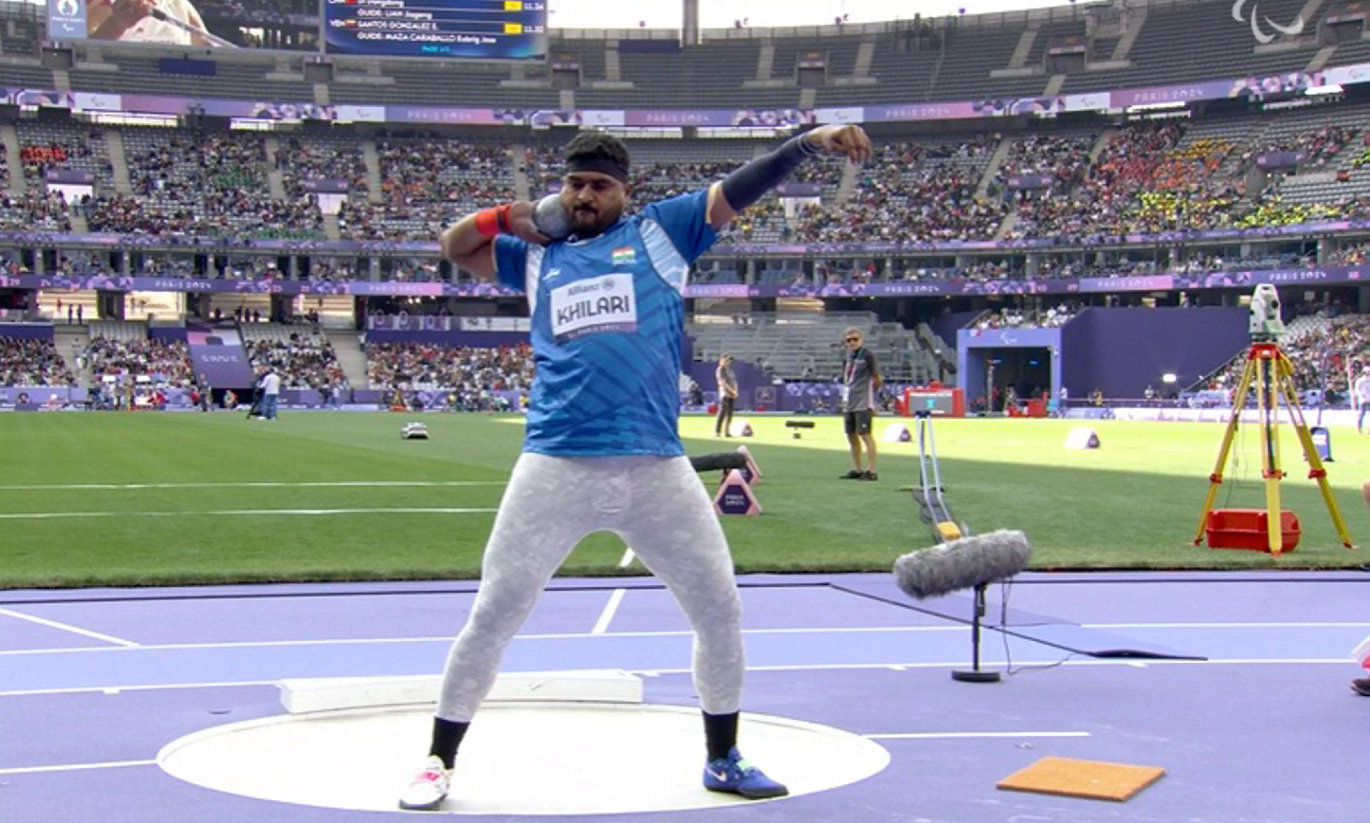 Paris Paralympics 2024: World champion Sachin Khilari wins silver in mens shot put F46 event Paris Paralympics 2024: World champion Sachin Khilari wins silver in mens shot put F46 event