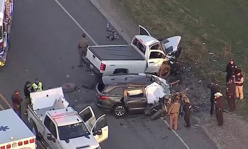 Four Indians, including a Telugu, killed in Texas multi-car crash
