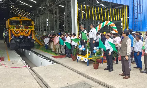 Advanced Electric Loco Maintenance Facilities Inaugurated in Hubballi