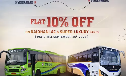 TGSRTC announces 10 percent discount on ticket prices for this route