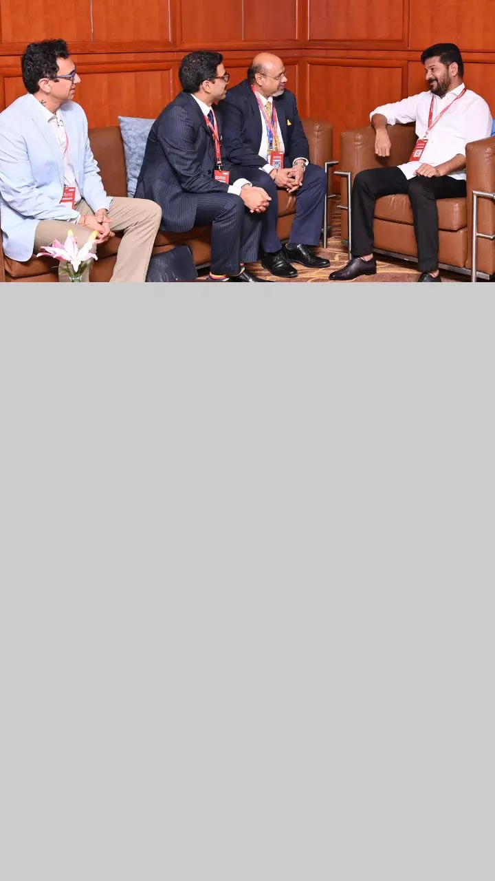 CM Revanth Reddy releases AI road map at HICC