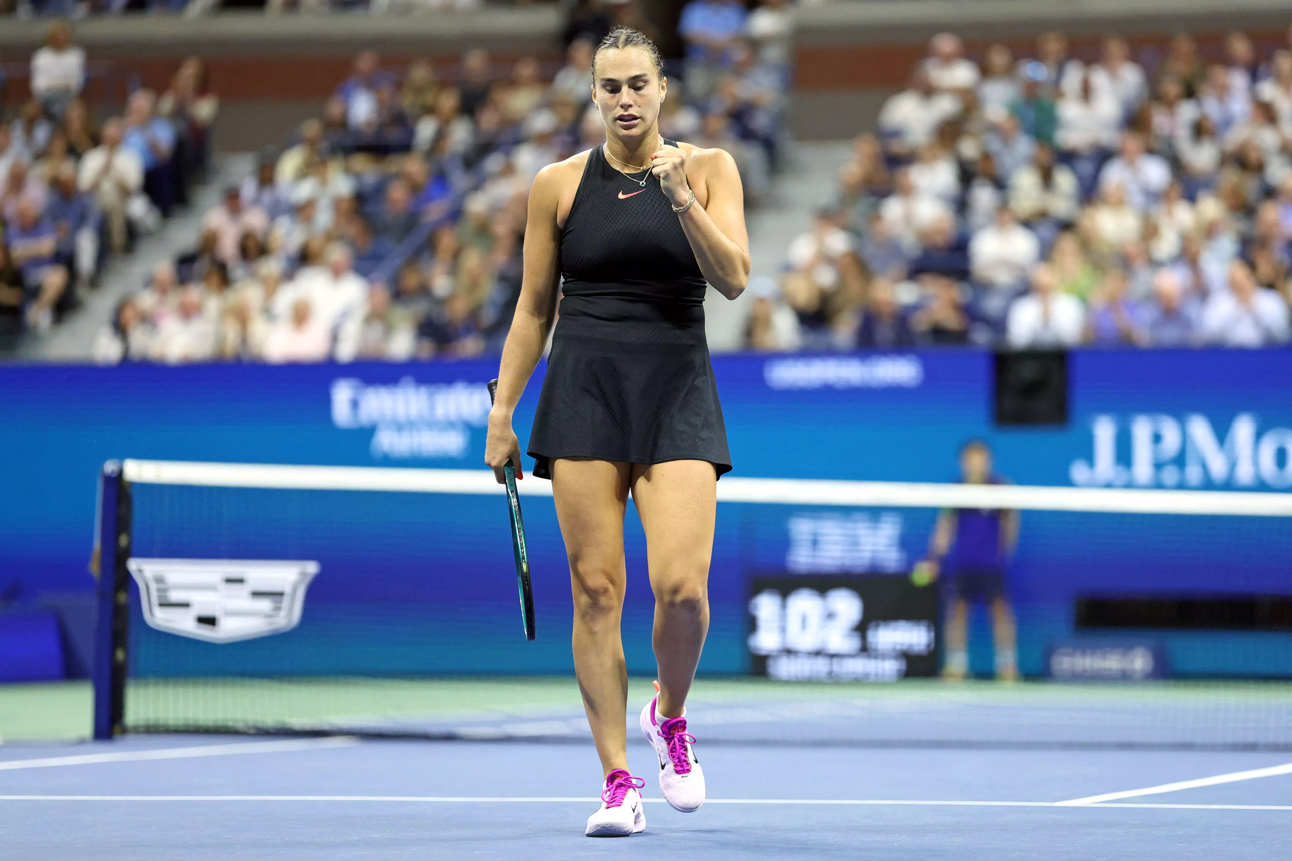 US Open: Aryna Sabalenka beats Emma Navarro to reach her second ...