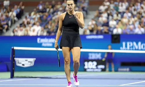 US Open: Aryna Sabalenka beats Emma Navarro to reach her second consecutive final