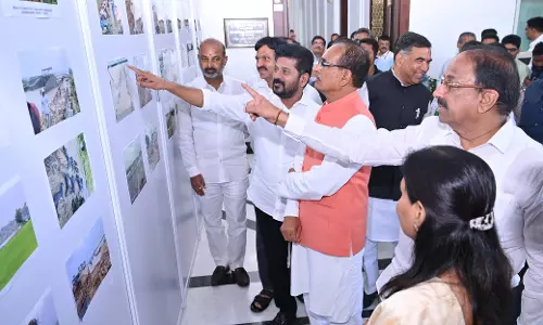 Telagnana CM briefs Union ministers on damage due to recent rains