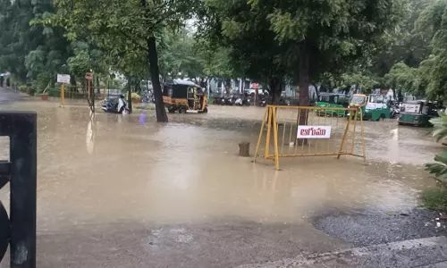 Rains Damage Roads in Nizamabad, Kamareddy