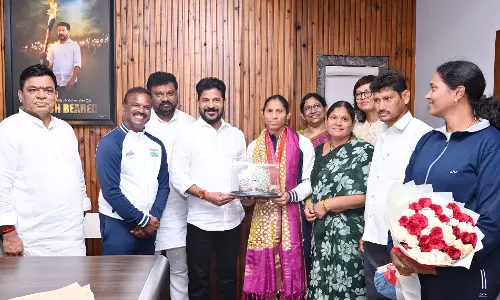 CM Revanth announces Rs 1 cr reward for paralympic medalist