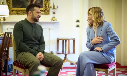 India can play a role in resolving Ukraine conflict: Italian PM Meloni