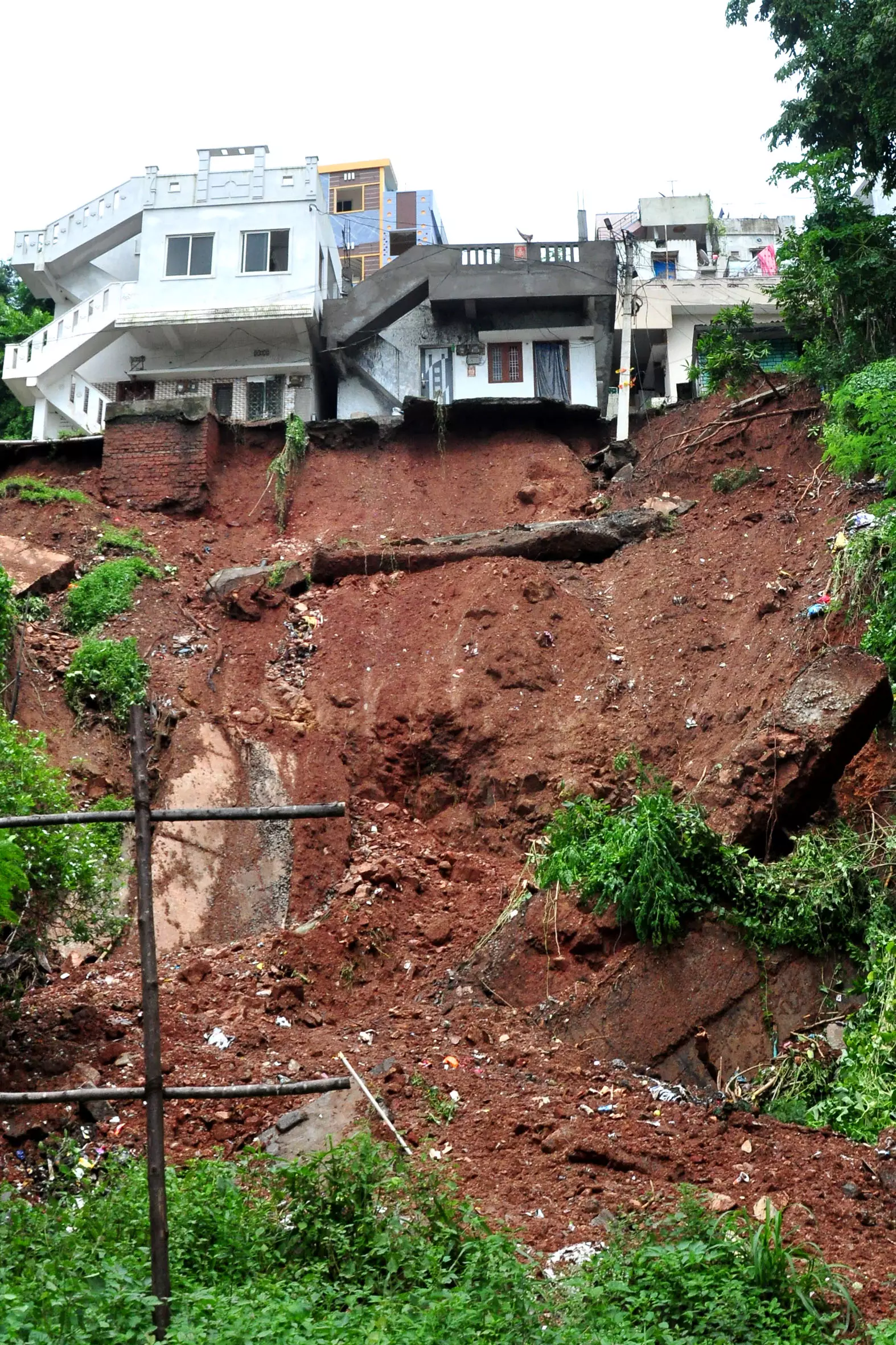 Series of Landslides in Rain-hit North Andhra, One Dead