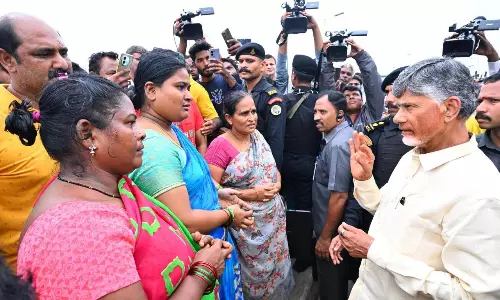 Naidu Vows to Focus on Restoration Works in Flood-hit Areas