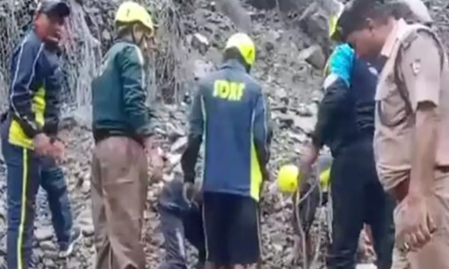 Death toll in Sonprayag landslide increases to five; three injured