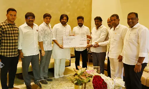 AP Deputy CM Pawan donates Rs 1 crore to Telangana CMRF