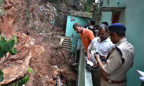 Tragic rockfall incident claims one life in Vijayawada