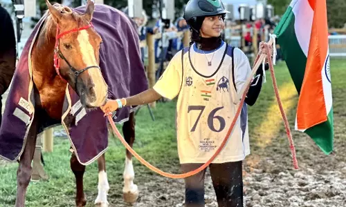 Nida Anjum Chelat: Youngest rider to complete FEI Endurance World Championship