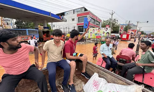 NDMA Members Visit Flood-Hit Kothagudem