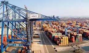 Adani Port deploys spl team to clear garbage in Vizag Adani Port deploys spl team to clear garbage in Vizag