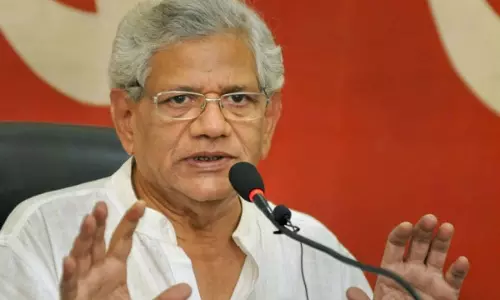 Telangana CM Revanth Reddy Condoles Sitaram Yechurys Demise