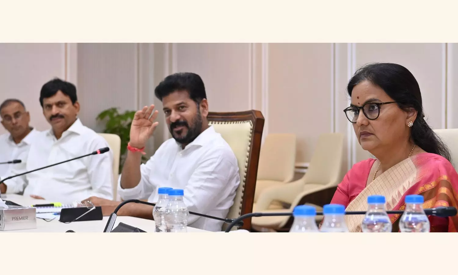 CM Revanth Reddy urges Centre to prepare plan to tackle floods CM Revanth Reddy urges Centre to prepare plan to tackle floods