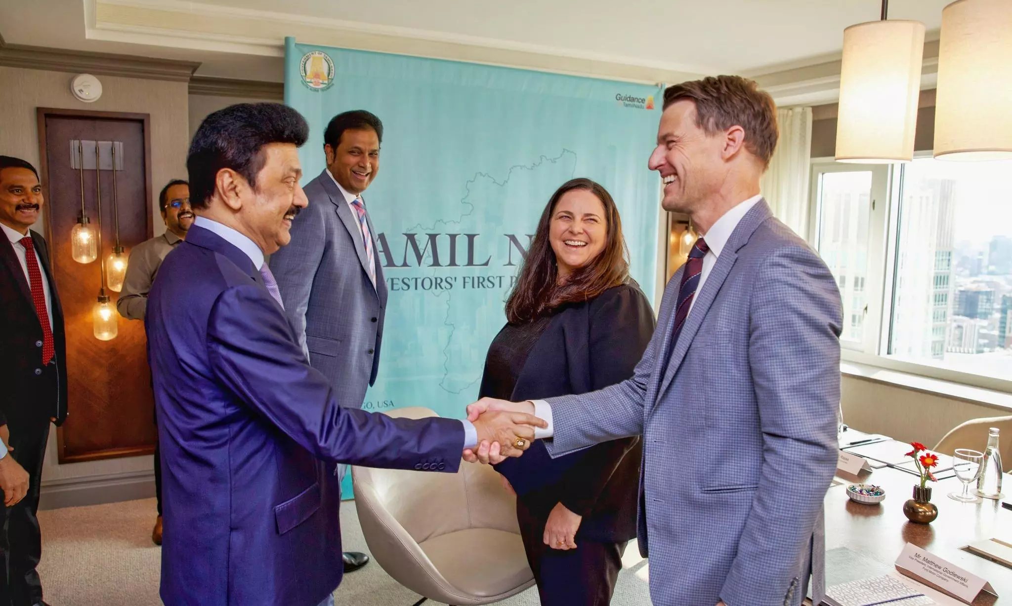 Ford Motors Submits Letter of Intent with Tamil Nadu govt for India comeback Ford Motors Submits Letter of Intent with Tamil Nadu govt for India comeback