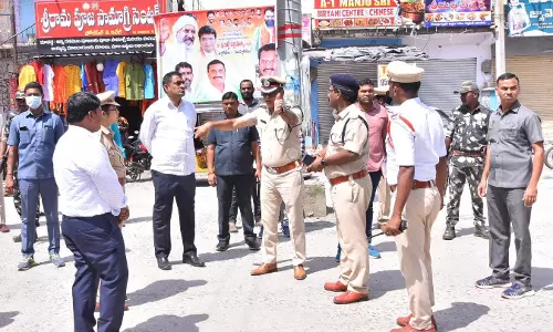Tight Security for Dy CM Bhatti’s Events in Peddapalli