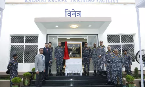 Submarine escape training facility opened in Vizag