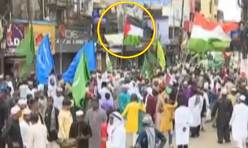 Odisha: ‘Palestinian Flag’ Allegedly Spotted During Prophet Muhammad’s Birth Anniversary Procession in Cuttack