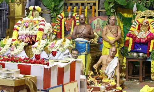 Pavitrotsavams Begins at Padmavati Ammavari Temple