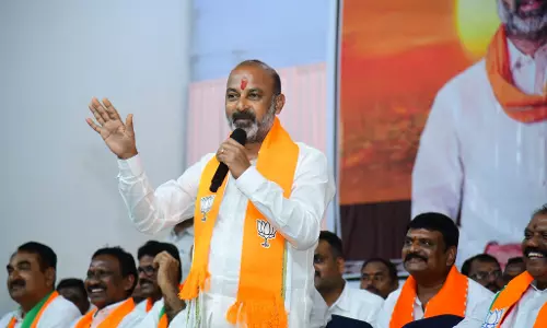 Musi project will become Congress’ ATM, says Bandi Sanjay