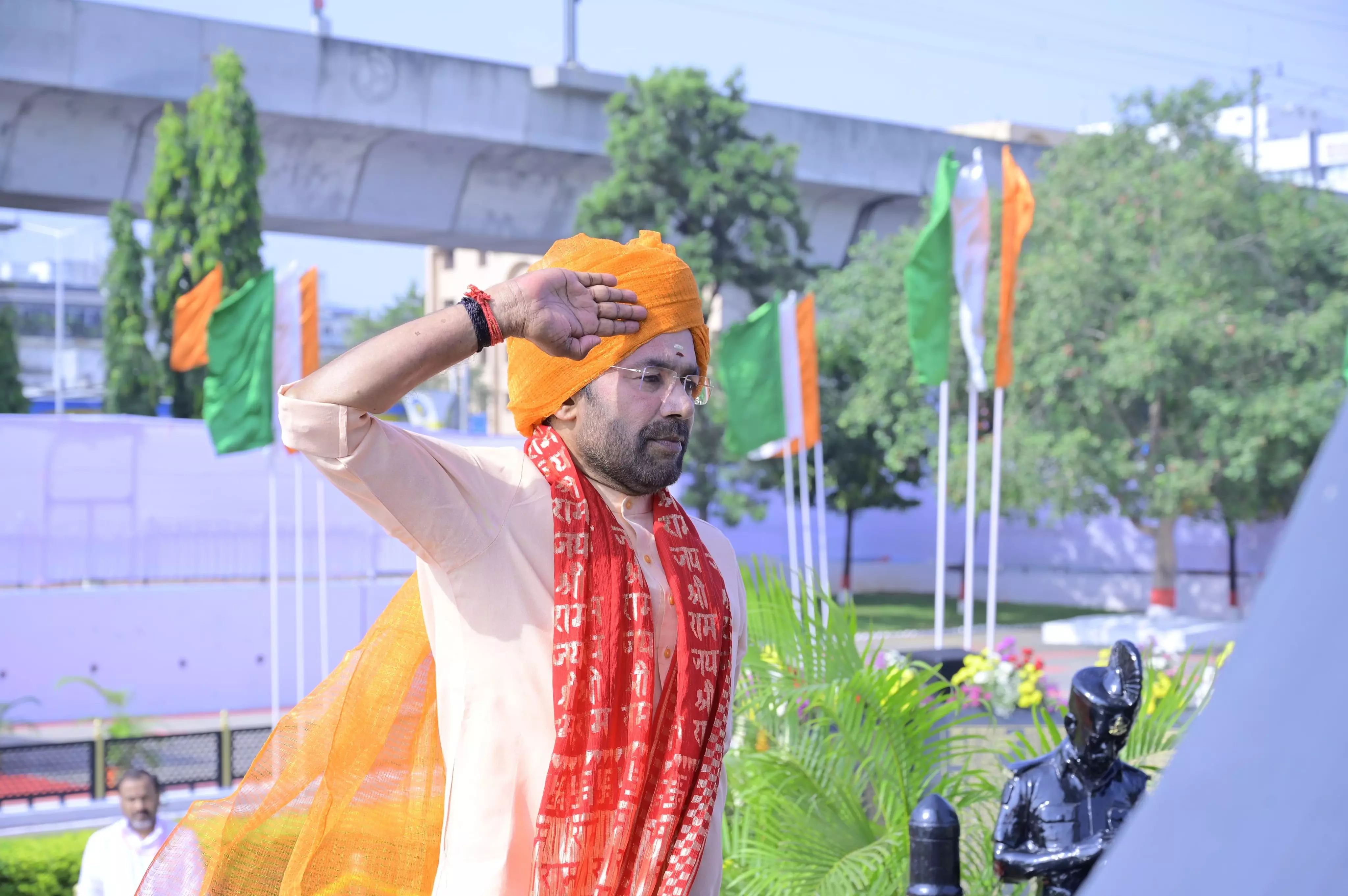 Successive govts did not celebrate Hyderabad Liberation Day due to vote bank politics: Kishan Reddy Successive govts did not celebrate Hyderabad Liberation Day due to vote bank politics: Kishan Reddy