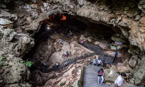 Public hearing held for zip line at Borra Caves