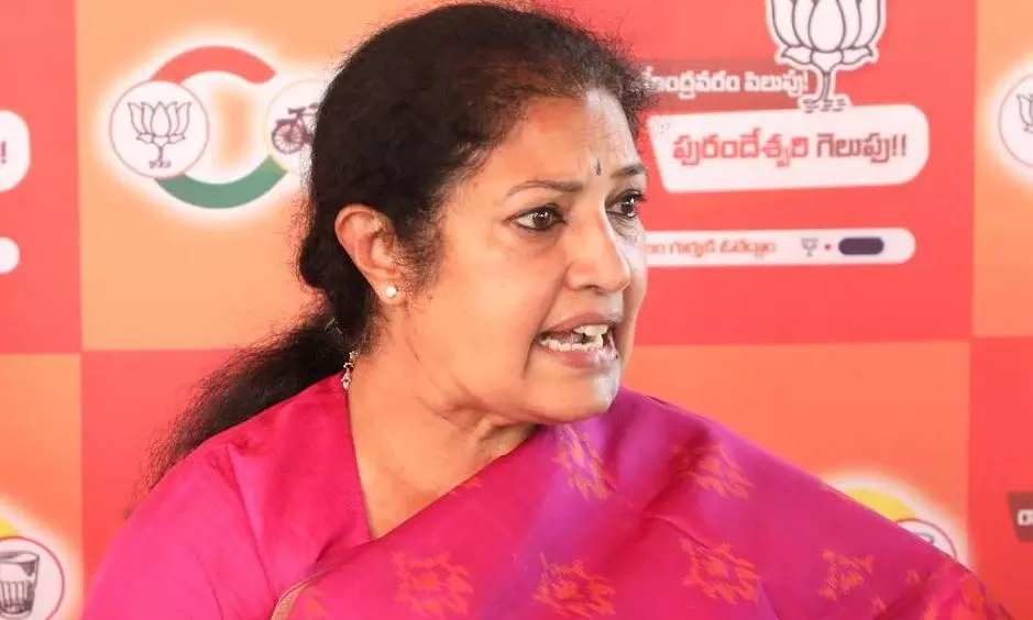 Purandeswari Welcomes One Nation One Election Purandeswari Welcomes One Nation One Election