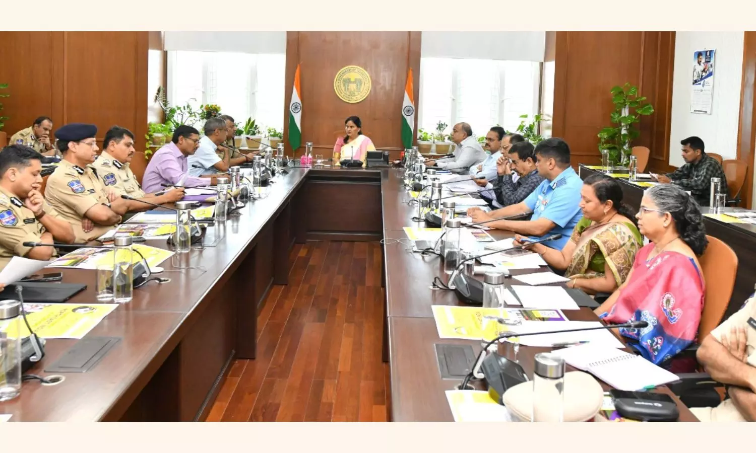 Telangana CS reviews arrangements for President Murmu’s visit to State Telangana CS reviews arrangements for President Murmu’s visit to State