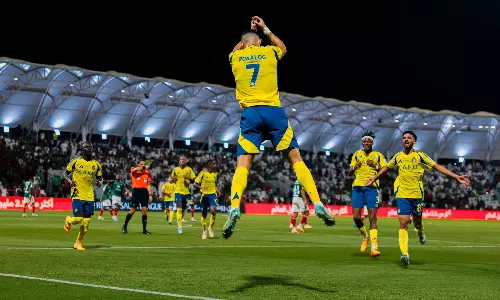 Cristiano Ronaldo helps Al-Nassr deliver win in new coach Piolis first game