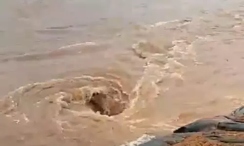 Water release from NS left canal stopped due to leak