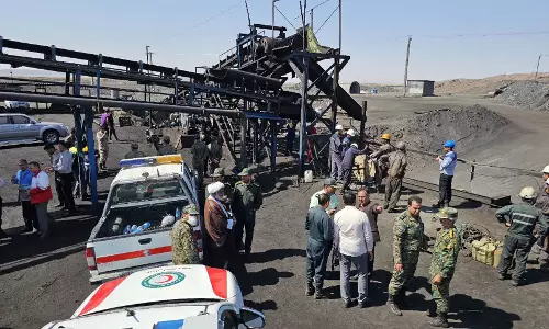 Death toll rises to 32 after methane leak causes explosion at eastern Iran coal mine, state TV says Death toll rises to 32 after methane leak causes explosion at eastern Iran coal mine, state TV says