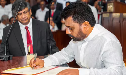DC Edit | A Marxist takes charge of running Sri Lanka