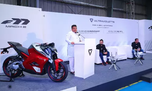 Ultraviolette Exports F77 Electric Bikes to Europe