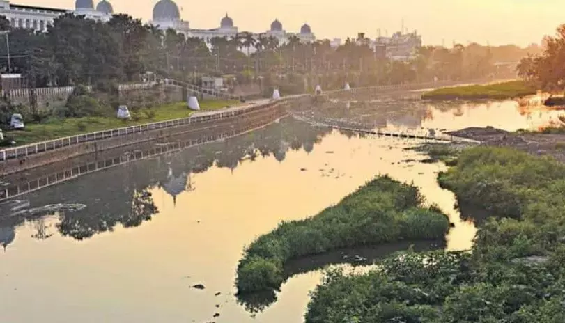 Hyderabad: 163 Families Relocated From Musi Riverbed Hyderabad: 163 Families Relocated From Musi Riverbed