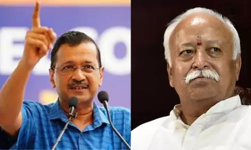 Kejriwal writes to RSS chief Bhagwat on BJPs politics, PM Modis actions