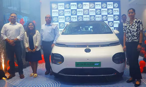 PPS Motors launches MG Windsor, India’s 1st Intelligent CUV, for Automobile Enthusiasts in Telangana