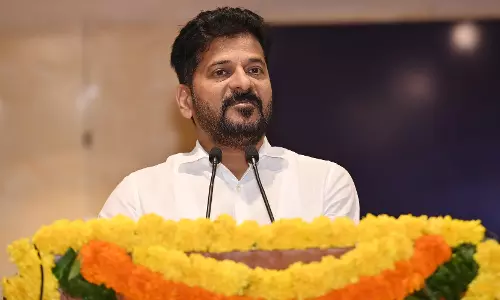 Revanth Reddy pays tribute to Mahatma Gandhi
