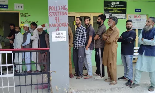 J&K Polls: Poor turnout in Srinagar; moderate to brisk voting in rural areas