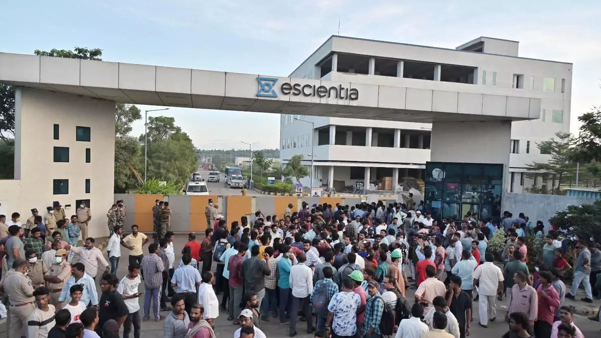 Visakhapatnam: Govt appointed high-level panel visits SEZ Visakhapatnam: Govt appointed high-level panel visits SEZ