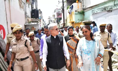 Telangana: Governor Adopts Colony To Promote Cleanliness Drive